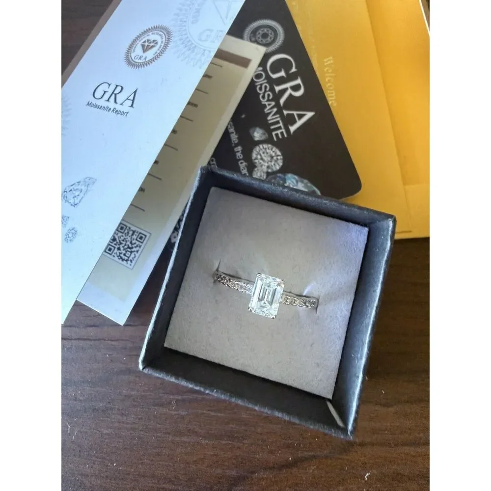 Moissanite beautiful elegant